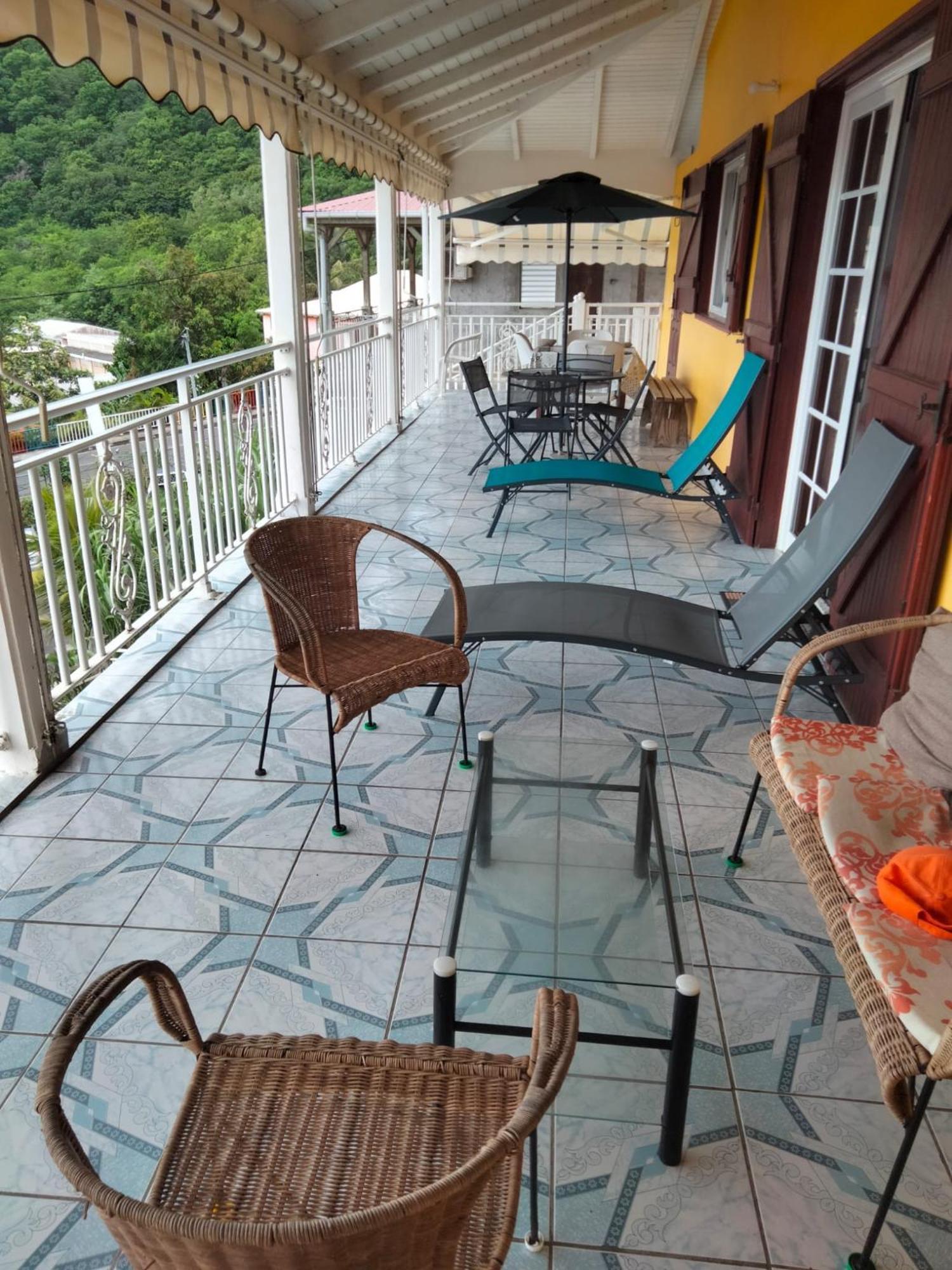 A Deux Pas De La Plage, La Perle! Vue Panoramique Villa Deshaies Exterior photo